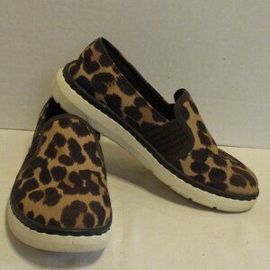 Ariat Shoes Woman Size 6.5 Brown White Black Animal Print Vacation Travel Shoes